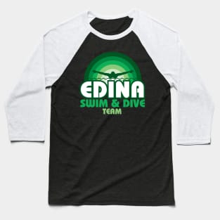 Edina Swim Dive Team Baseball T-Shirt